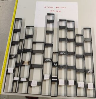 Cutting dies numbers 10 - 19