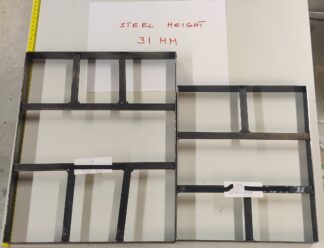 Cutting dies numbers 157 - 158