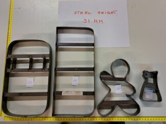 Cutting dies numbers 282 - 285