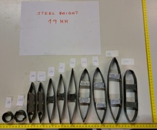 Cutting dies numbers 286 - 296