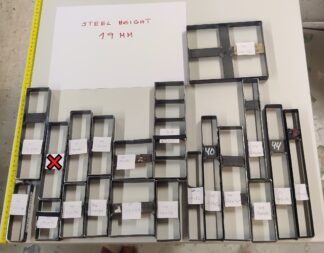 Cutting dies numbers 60 - 69