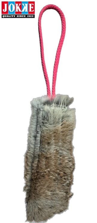 KottonRabbit fuksia, kotimainen kaninkarvapatukka , valmistettu Kälviällä