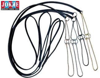 PetitSnake näyttelytalutin snakeketjuilla, 95 cm x n. 4,5 mm, kotimainen , valmistettu Kälviällä