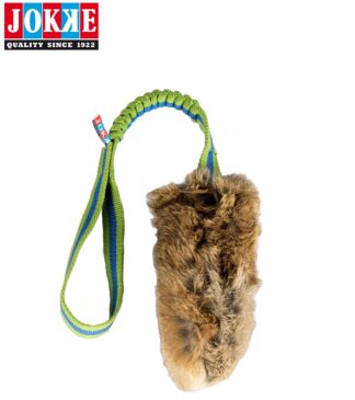 Kaninkarvapatukka joustokahvalla ja piipillä, kotimainen , valmistettu Kälviällä