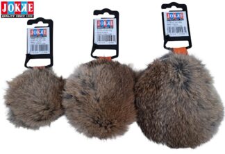 RabbitKex - kotimainen kaninkarvainen "keksi" koiranlelu , valmistettu Kälviällä