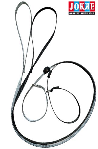 Ring näyttelytalutin nahkastopparilla, 120 cm x 10 mm , valmistettu Kälviällä