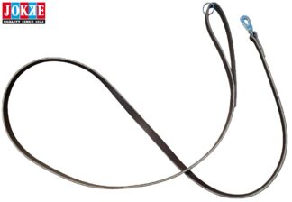 Tor 180 cm rasvanahkatalutintalutin aidolla BGB-lukolla, ruskea, kotimainen , valmistettu Kälviällä