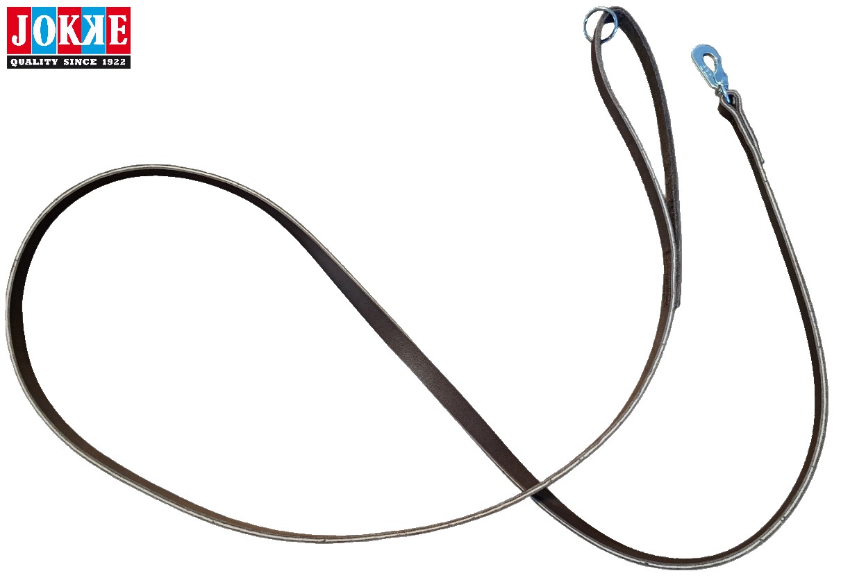 Tor 180 cm rasvanahkatalutintalutin aidolla BGB-lukolla, ruskea, kotimainen , valmistettu Kälviällä